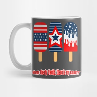 4th July popsicle fun Mug